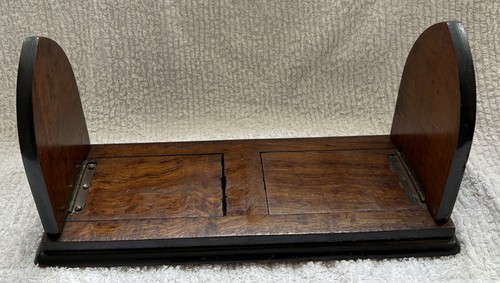 Antique wooden book slide - antique,