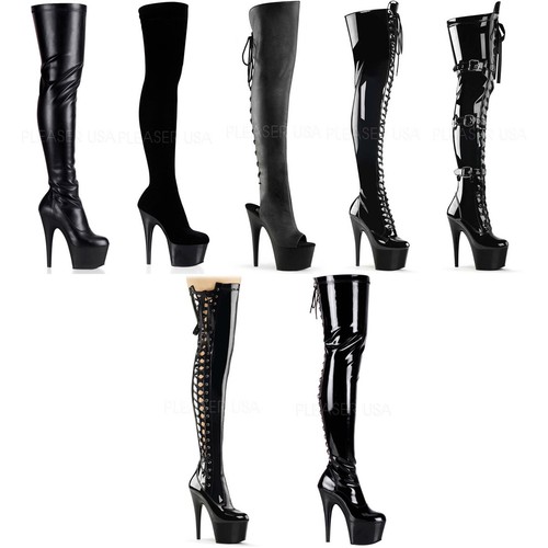 Pleaser stretch stiletto - stretch,