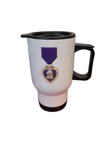 Purple heart medal tumbler - heart,