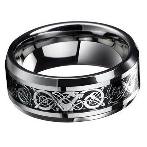 Men silver celtic - men's,
