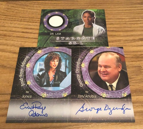 Stargate autograph - sg-1,