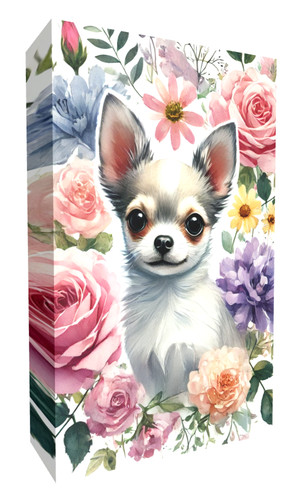 Chihuahua dog flowers - chihuahua,