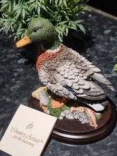 Mallard Drake Duck figure with