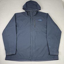 The North Face Jacket Mens XXL Navy Dryzzle Gore-Tex Hooded Waterproof Raincoat