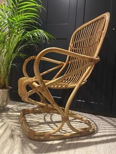 Vintage Bamboo Highback