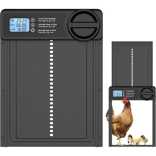 Automatic chicken coop door - automatic,