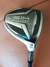 TAYLORMADE SIM MAX 9 WOOD, RH,24° DEGREE LOFT, MEDIUM FLEX, GRIP 9/10, RARE CLUB