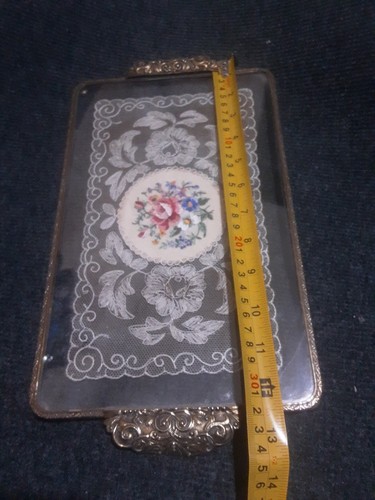 Vintage filigree brass petit - vintage,