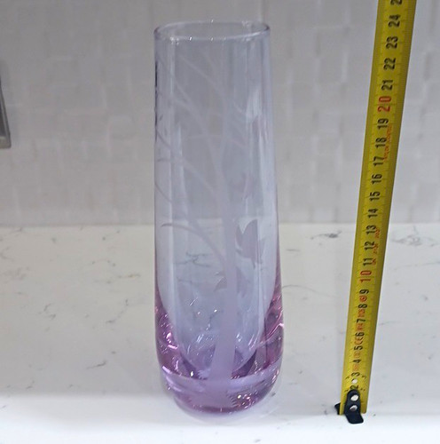 Cathness art glass cylinder - glass,