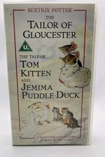 Tailor of Gloucester Jemima Puddle-Duck VHS Videos (Tape NEW) Beatrix Potter 