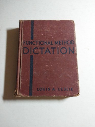 Functional method dictation - method, by
