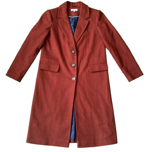 Red herring coat women - women's, rust
