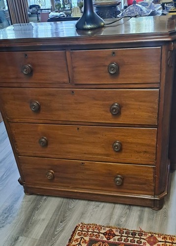 Antique mahogany drawer - antique,