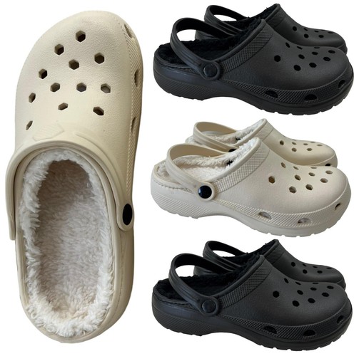Ladies womens clogs - ladies, lined