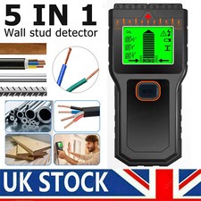 5 In 1 Electric Detector Wall Wood Metal Sensor Wire Stud Finder Cable Scanner