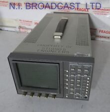 Tektronix wfm601M SDI measurement waveform vectorscope