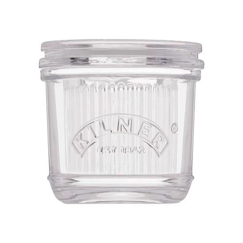 Kilner glass butter keeper - butter,