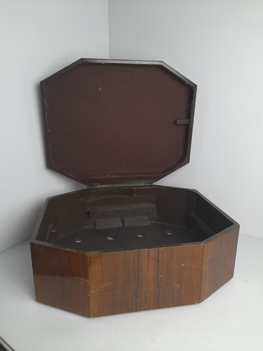 Vintage record player - player, box