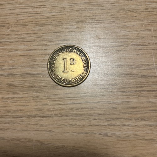 Welfare token coin penny - 1, d