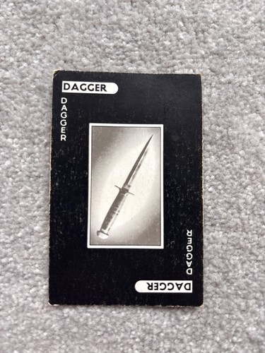 Dagger weapon cluedo - weapon,
