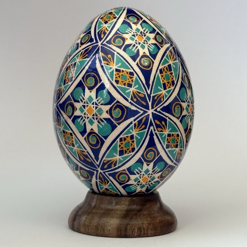 Real ukrainian pysanky goose - ukrainian,