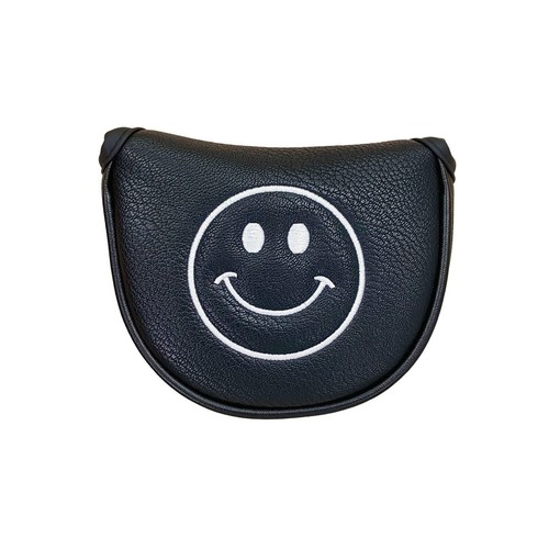 Leather mallet putter head - leather,