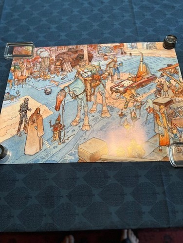 Moebius jean giraud poster - jean,