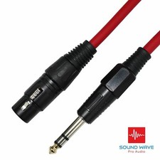 Female XLR to TRS Stereo