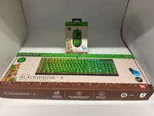 Minecraft Razer Keyboard Blackwidow  V4 X  & Razer Cobra Mouse Combo
