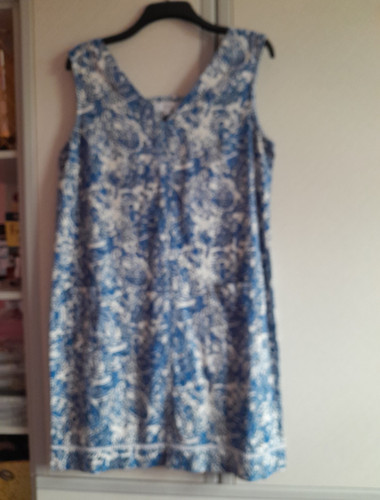 Next blue white paisley - next, &
