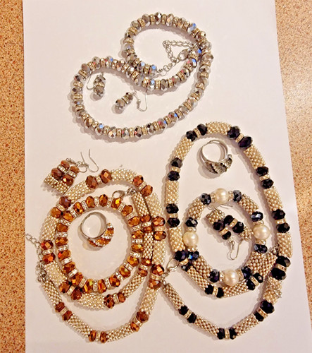 Sets vintage faceted - of,