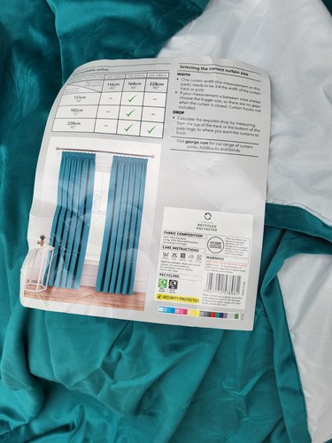 Nwt velour velvet teal tape - velvet,