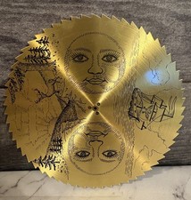 VINTAGE GRANDFATHER CLOCK MOON