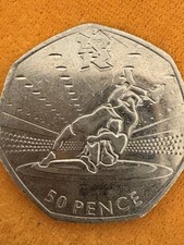 Olympic 50p 2011 Circulated