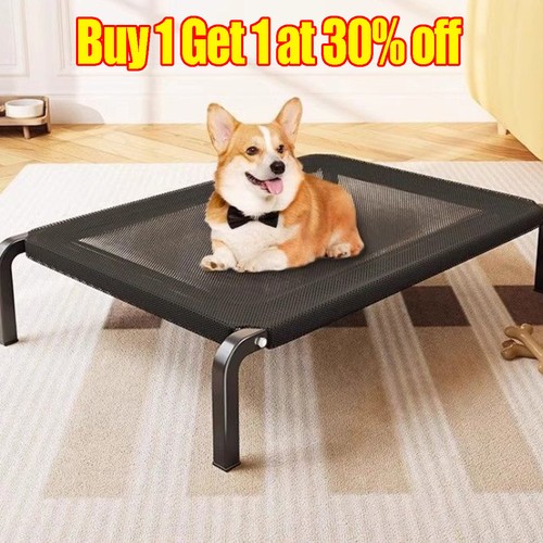 High raised dog bed - high,