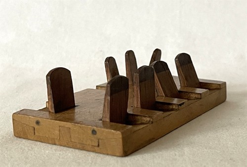 Vintage wooden whist bezique - vintage, /