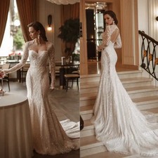 Bling Mermaid Wedding Dress