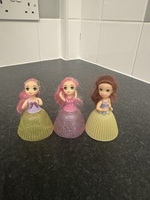Cupcake Surprise Mini Dolls – Set of 3 Transforming Cupcake Princess Figures