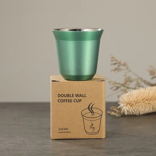Stainless steel espresso - espresso, cups