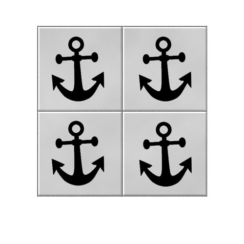Anchor vinyl tile stickers - anchor,