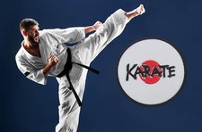 Karate Cloth Badge Patch 3inch