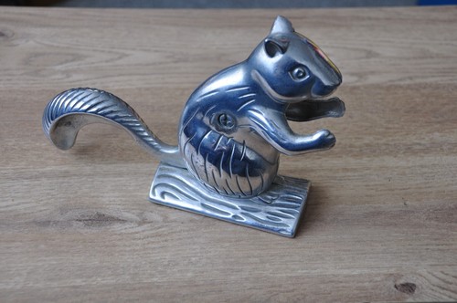 Vintage aluminium nut cracker - vintage,