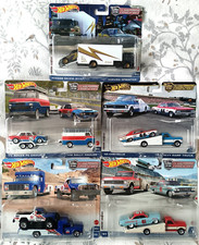 Hot Wheels Team Transport Diecast Models Brand New Sealed Rover, Nissan, Chevy