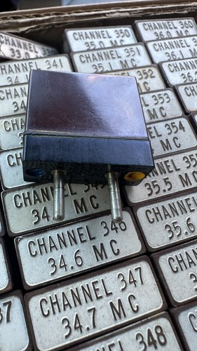 Vintage ham radio crystals - vintage,