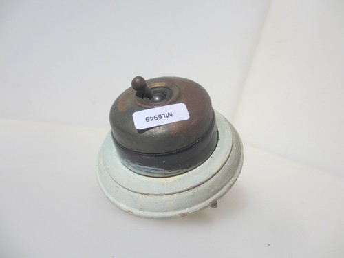 Antique brass ceramic light - ceramic,
