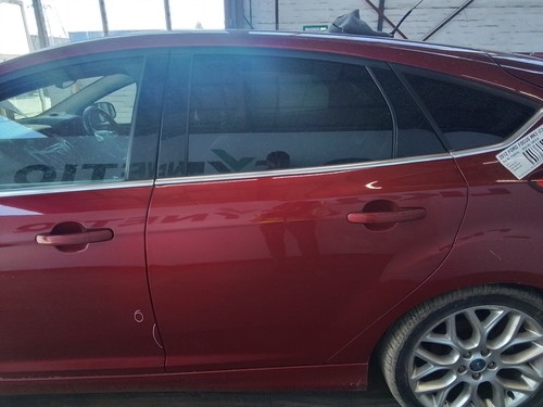 Rear passenger door - rear, red