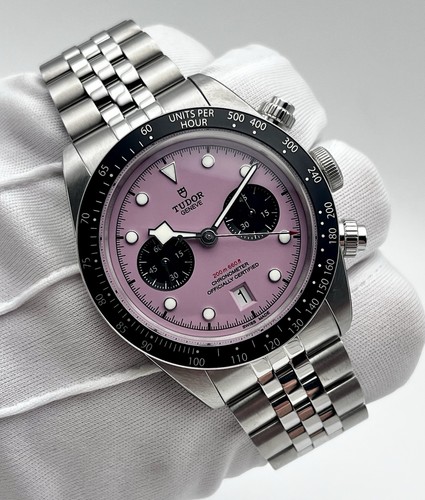 Tudor black bay - black, chronograph