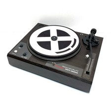 Vestax PDT-4000 Direct Drive Turntable Quartz Control Wood Cabinet FullyFunction