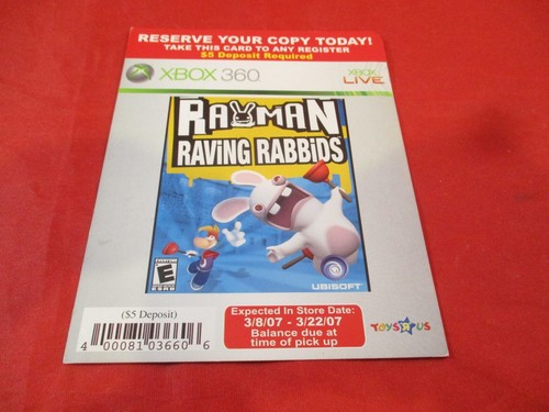 Rayman raving rabbids xbox - rayman,