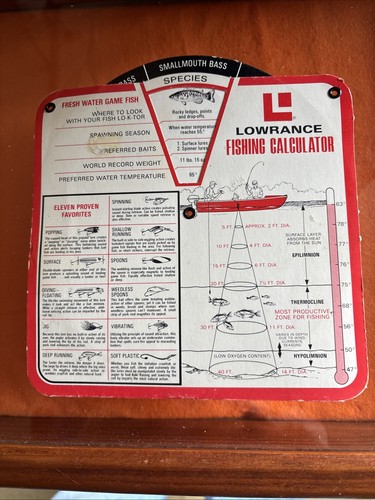 Vtg lowrance fishing - vtg,